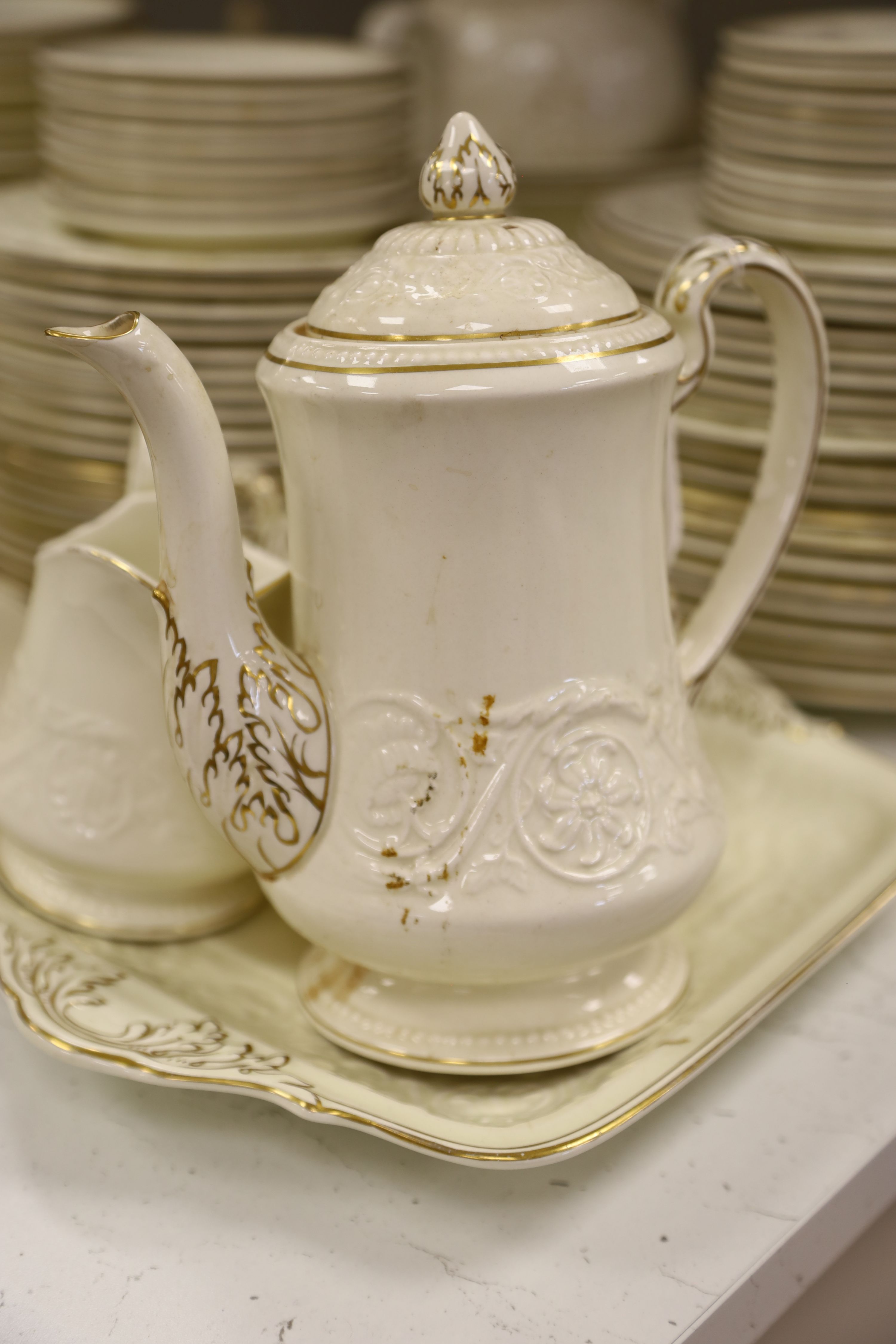 A Wedgwood Patrician of Etruria and Barlaston tea and dinner service